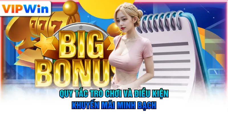 Quy tắc trò chơi và điều kiện khuyến mãi minh bạch